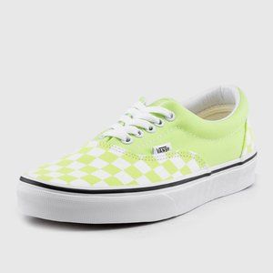 Women’s VANS ERA Checkerboard Green Sneakers